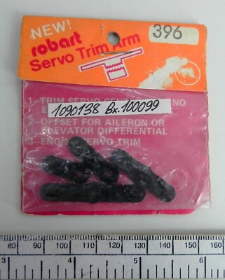Trim Servo Arm (4) - ROBART List No. 396
