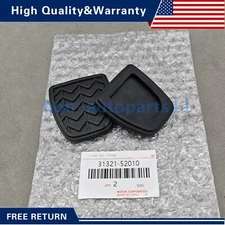 New 2X Brake Clutch Pedal Pad Rubber Covers 31321-52010 For Toyota Scion  US