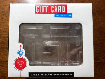 WOW! Merchsource Gift Card Puzzle Lock Fits Most All Gift Cards FAST FREE SHIP!