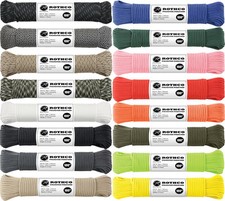 550LB 7 Strand Type III Poly Paracord 100 Feet Long Rope
