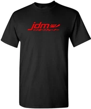 JDM T-Shirt Japanese Kanji T shirt Drift Turbo Racing Car tee