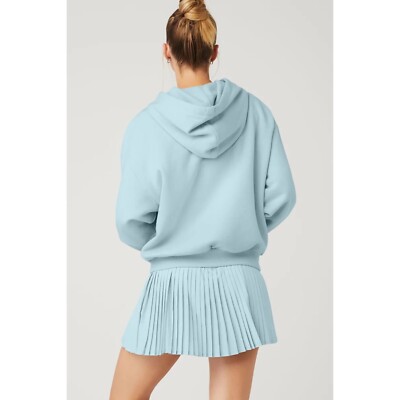 Alo Yoga Accolade Hoodie Chalk Blue M | eBay