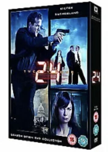 24 Twenty Four Season Seven - Six DVD Collection Kiefer Sunderland - New/Sealed