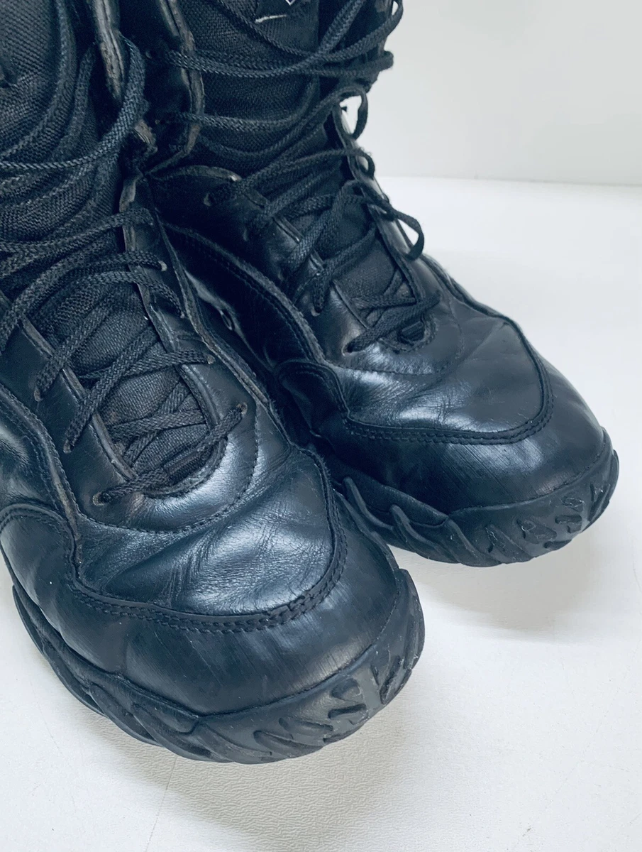 vintage Y2k Rare Oakley Infinite Hero Combat Leather Boots mens size 8