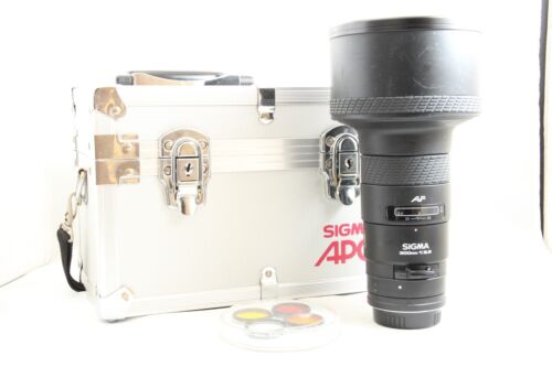 Exc Sigma APO AF 300mm f/2.8 Lens w/ Color Filters and Case for Minolta Sony a - Picture 1 of 14