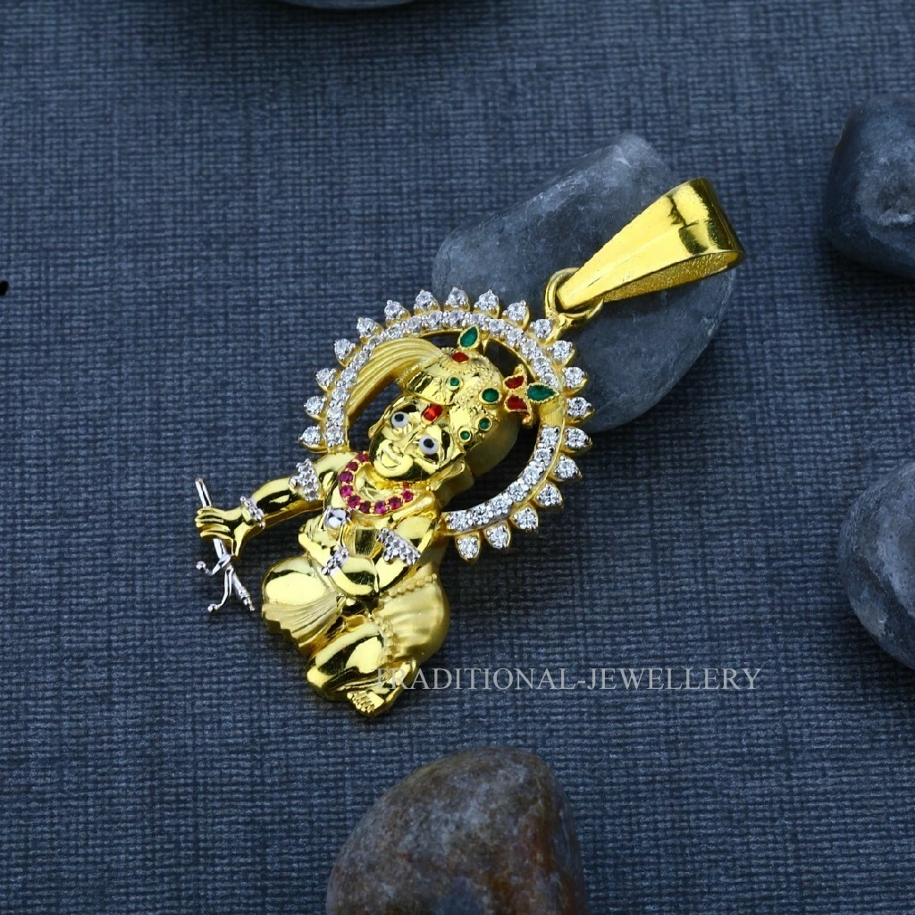 Laddu gopal gold best sale pendant