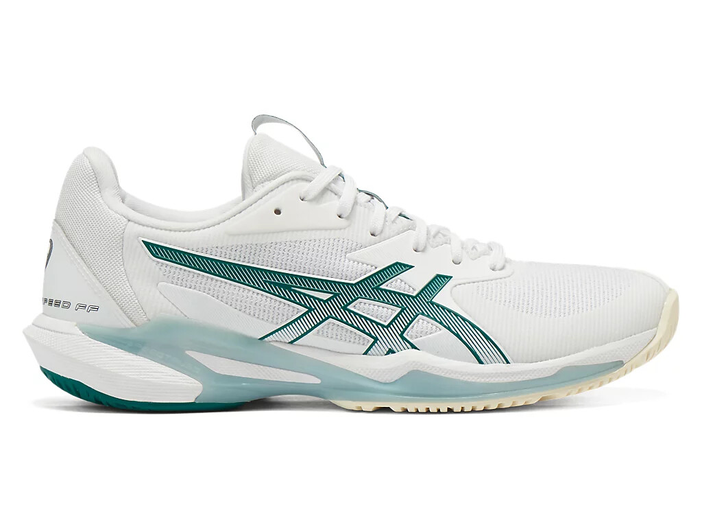 ASICS Women's SOLUTION SPEED FF 3 1042A289 100 White Pitch Green