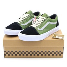 667926-0001 MIN-NANO Furgonetas Old Skool City Negro Militar Verde Gris (Para hombres)