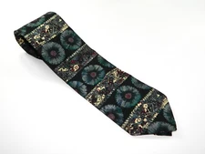Men's Vintage MOMENTO UNO Silk Tie Necktie Rococo ART DECOR Fragonard Guardi