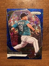 Yusei Kikuchi 2020 Prizm Blue Donut Circle #150 Seattle Mariners Angels /199