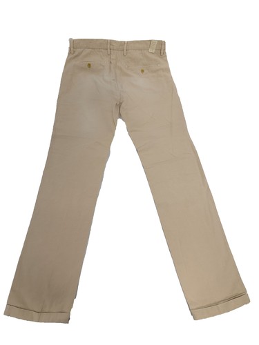 GANT RUGGER Men's British Khaki Canvas Chinos 193016 $165 NWT - Picture 2 of 2