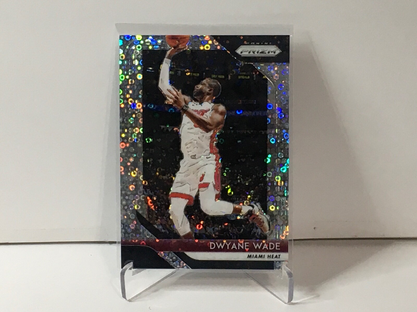 2018-19 Panini Prizm Fast Break Prizm #206 Dwyane Wade HOFer Heat