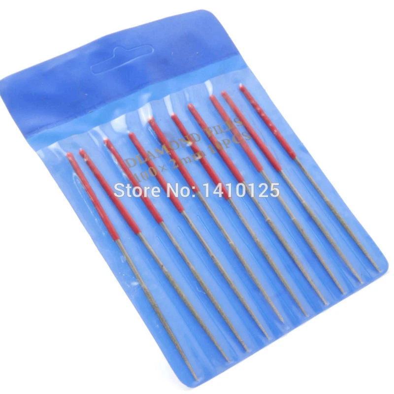 10Pcs 4" inch Round 100 MM x2 MM  Diamond Coated Needle Saw Files Filing Cutting - Image 4 of 4