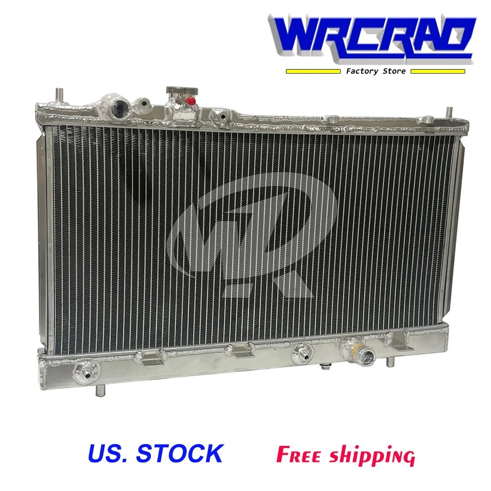 Radiador de aluminio para 1999-2003 2002 Mazda Protege 5 L4 1,6 L 1,8 L 2,0 L Foto 3 de 4