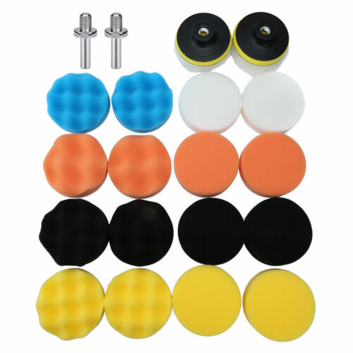 Car Polishing Pads Polisher Clean for Car Drill Sponge Buffer Waxing Buffing Set - Picture 2 of 12