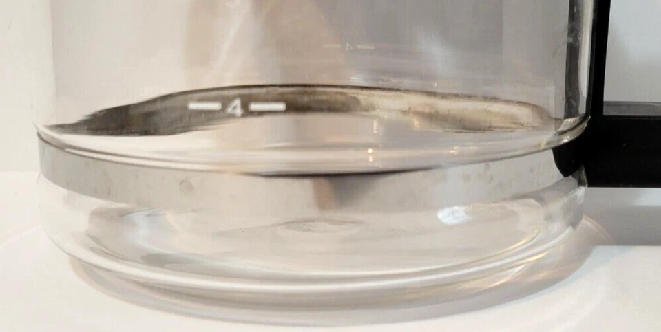 Repuesto de cafetera jarra de vidrio Mr Coffee de 12 tazas con mango plateado Foto 2 de 4