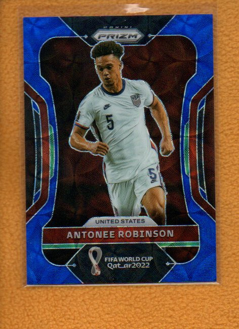 Antonee Robinson 2022 Prizm World Cup Prizms Choice Blue #199 /135 United States