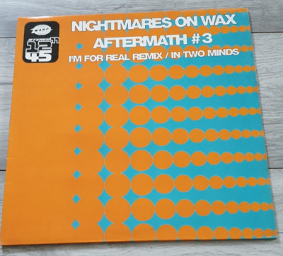 Nightmares On Wax   Aftermath #3 12'' Vinyl WAP6RR VG+/Ex 1990 3 Tracks