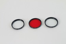 Hoya 52mm Filter Lens Lot of 3 Assorted 