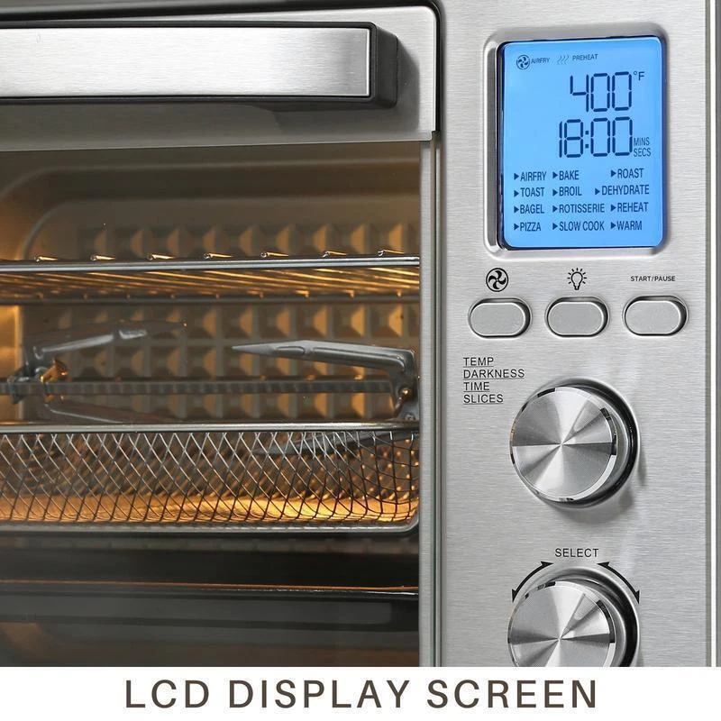 12-in-1 Air Fryer Toaster Oven with Speedy Convection 1750W Countertop