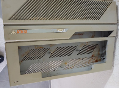 ATARI XE 130 GEHÄUSE + Blende  Classic Computer-case 8bit rust