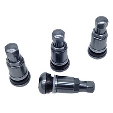 4x Aluventile 11,3mm Felgenventile Metallventile Aluminium Anthrazit Grau