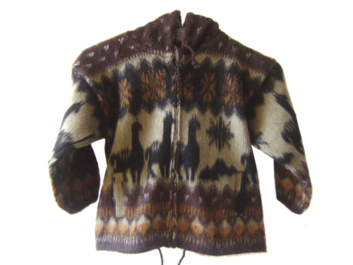WHOLESALE LOT OF 10 HECTOR ALPACA JACKETS WITH HOOD - SIZE: 6 - 8,5V - Picture 7 of 12