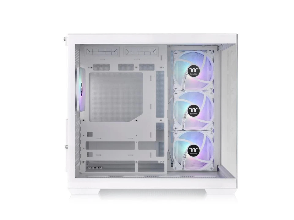 Thermaltake View 380 TG ARGB Snow ATX Case; 4x120mm ARGB Fans Included; Supports - Image 4 of 4