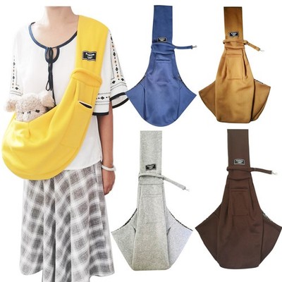 Pet Backpack Dog Bag Go Out Portable Kangaroo Bag Shoulder Diagonal Light Breath