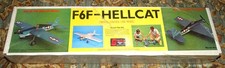 Sterling F6F-Hellcat Model Airplane NEW Sealed Balsa Wood Navy Fighter R/C