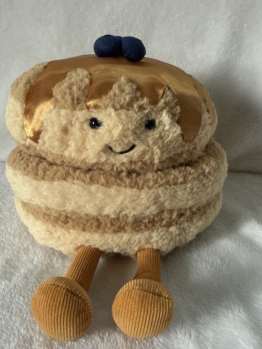 Jellycat Amuseables Fran Pancakes Plush Toy 100 Authentic A2PAN