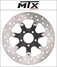 Harley Davidson Rocker 1573 FXCW Softail 2008 [Front MTX Black Round Brake Disc]