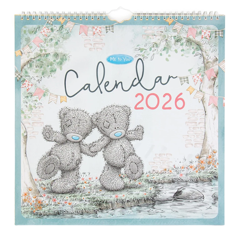 Me to You Tatty Teddy 2026 Square Wiro Calendar NEW
