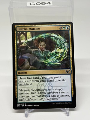 MTG Magic the Gathering Eureka Moment (184) Strixhaven School of Mages LP 2021
