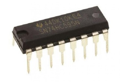 SN74HC595N - 8-Bit Schieberegister, DIL-16, Durchsteckmontage, 2-6V Arbeitsspan.