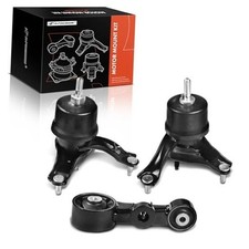 3PCS Engine Motor Mount Transmission Mount Torque Strut Mount Set Compatible