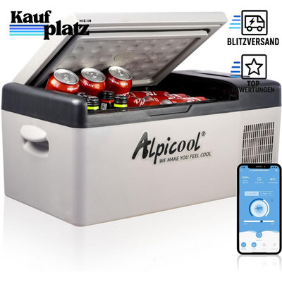Kühlbox Kompressor 15L 12V Tragbar für Auto Lkw Boot RV -20  bis 20 