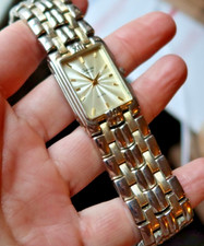 RARO orologio da polso vintage uomo Galaxie by Elgin Square Watch W1585 elegante senza prezzo di riserva