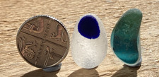 Genuine English Seaham Sea Glass - 2 Multis