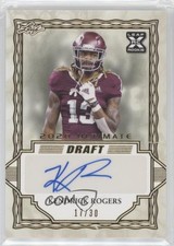 2020 Leaf Ultimate Draft Gold 17/30 Kendrick Rogers #BA-KR1 Auto 0l2