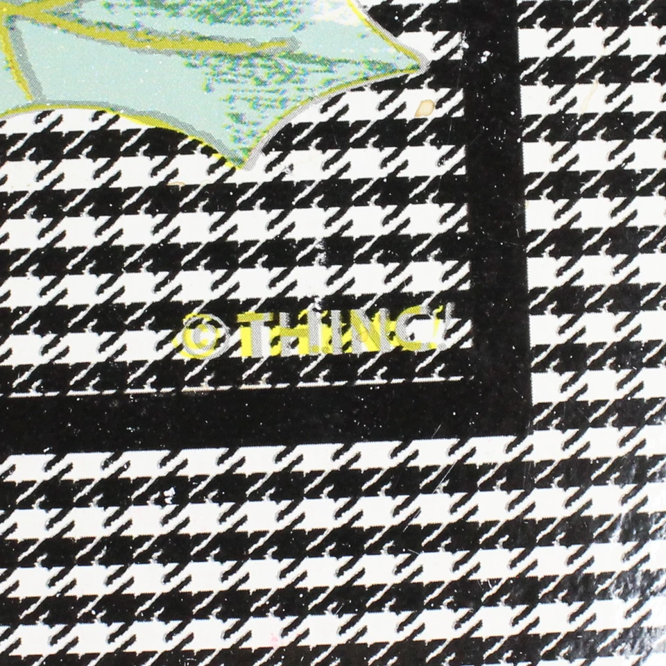 Set of 4 Vintage Vinyl Christmas Placemats Holly Berries & Poinsettias - Image 4 of 4