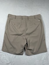 Peter Millar Crown Sport Performance Shorts Mens 36 X 9 Beige Golf