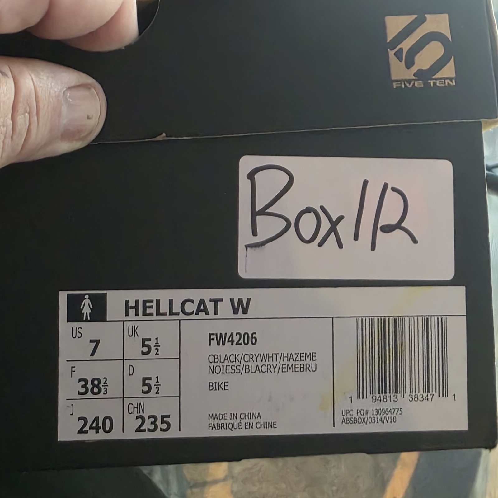 Women's Size 7 - adidas Five Ten Hellcat SPD Clipless Mountain Bike Shoes NEW thumbnail 9