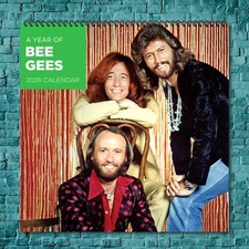 Bee Gees 2026 Music Legends Calendar, 12-Month Star Wall Calendar Bee Gees 2026 Music Legends Calendar, 12-Month Star Wall Calendar