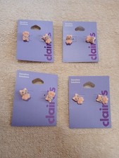 Bulk Lot Of 4 Pairs Claire  s Cat Stud Earrings MSRP/lot 32 NWT
