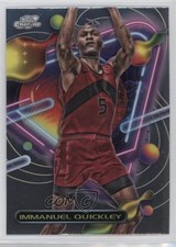 2023-24 Topps Cosmic Chrome Immanuel Quickley #82 12ps