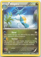 Kingdra 107/160 Rare Primal Clash Pokemon Moderately Played