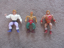 Vintage Masters Of The Universe He-Man- Thunder Punch - Prince Adam - King Hiss
