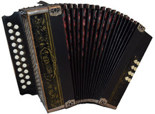 Melodeon Hohner Pokerwork 2915 C#/D ottime condizioni!!!