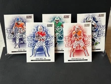 Free Shipping & Bulk % Off 2025 Score Football Throwbacks &Gold Foil Throwbacks